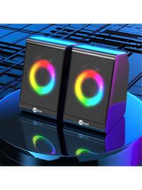 LENOVO LECOO DS100 1+1 Siyah 6w RMS Hoparlör RGB Ledli - 2